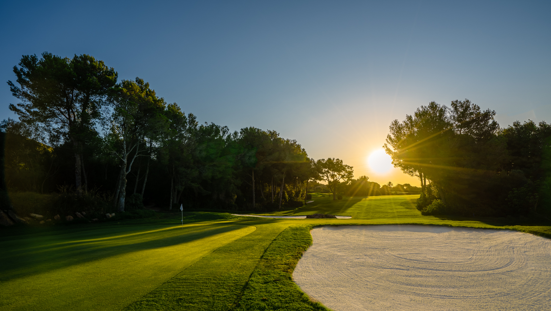 Gut gepflegter Golfplatz Capdepera